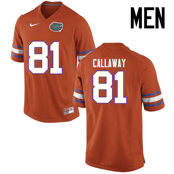 Florida Gators Men #81 Antonio Callaway College Football Jersey Orange